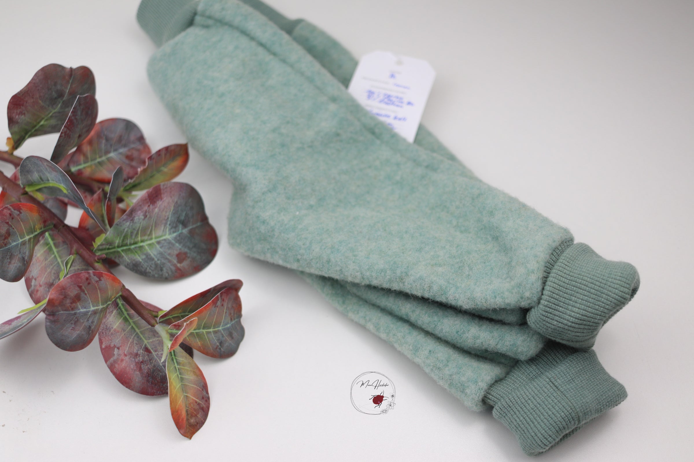 Merinofleece Hose mit Merinowollbündchen