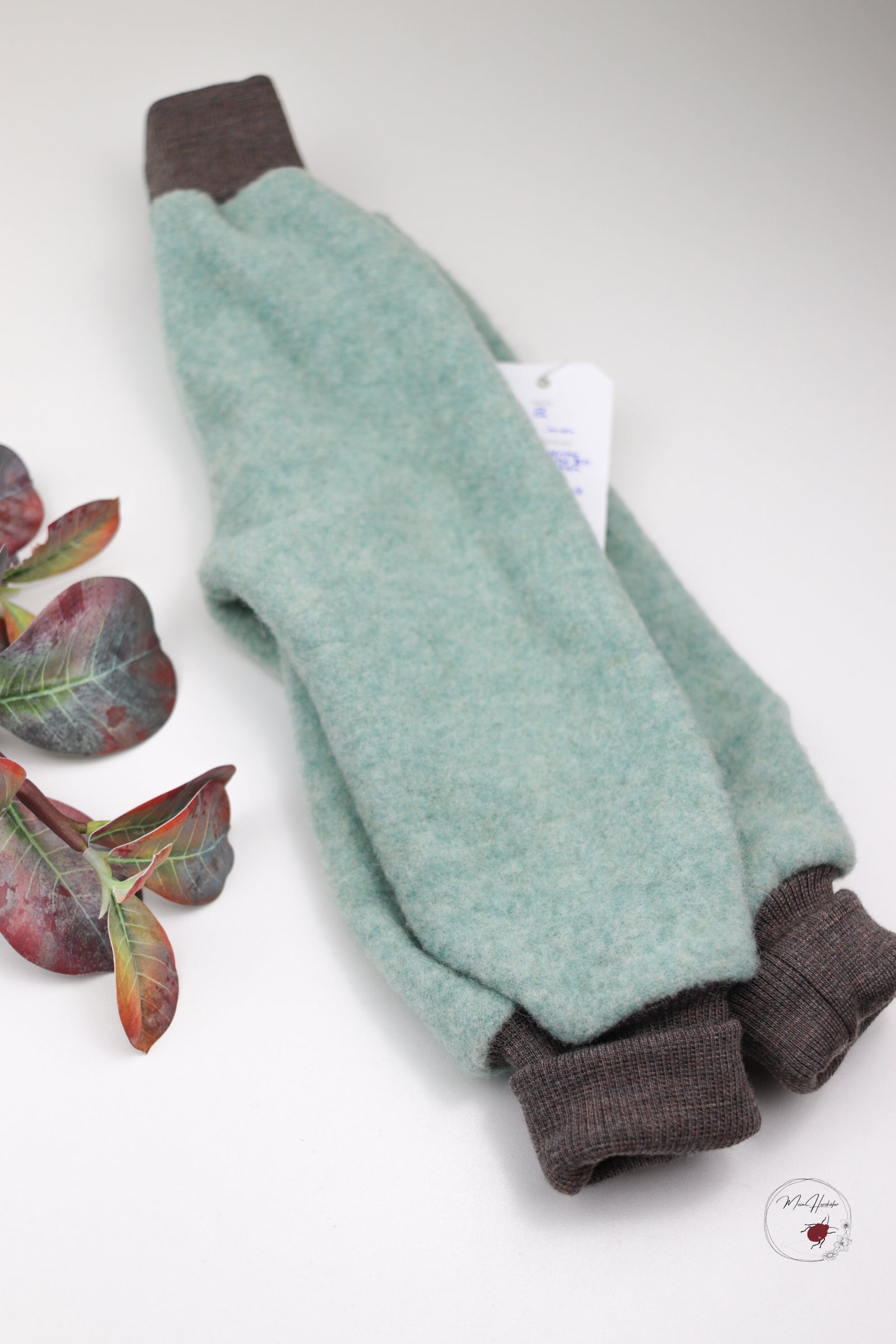 Merinofleece Hose mit Merinowollbündchen