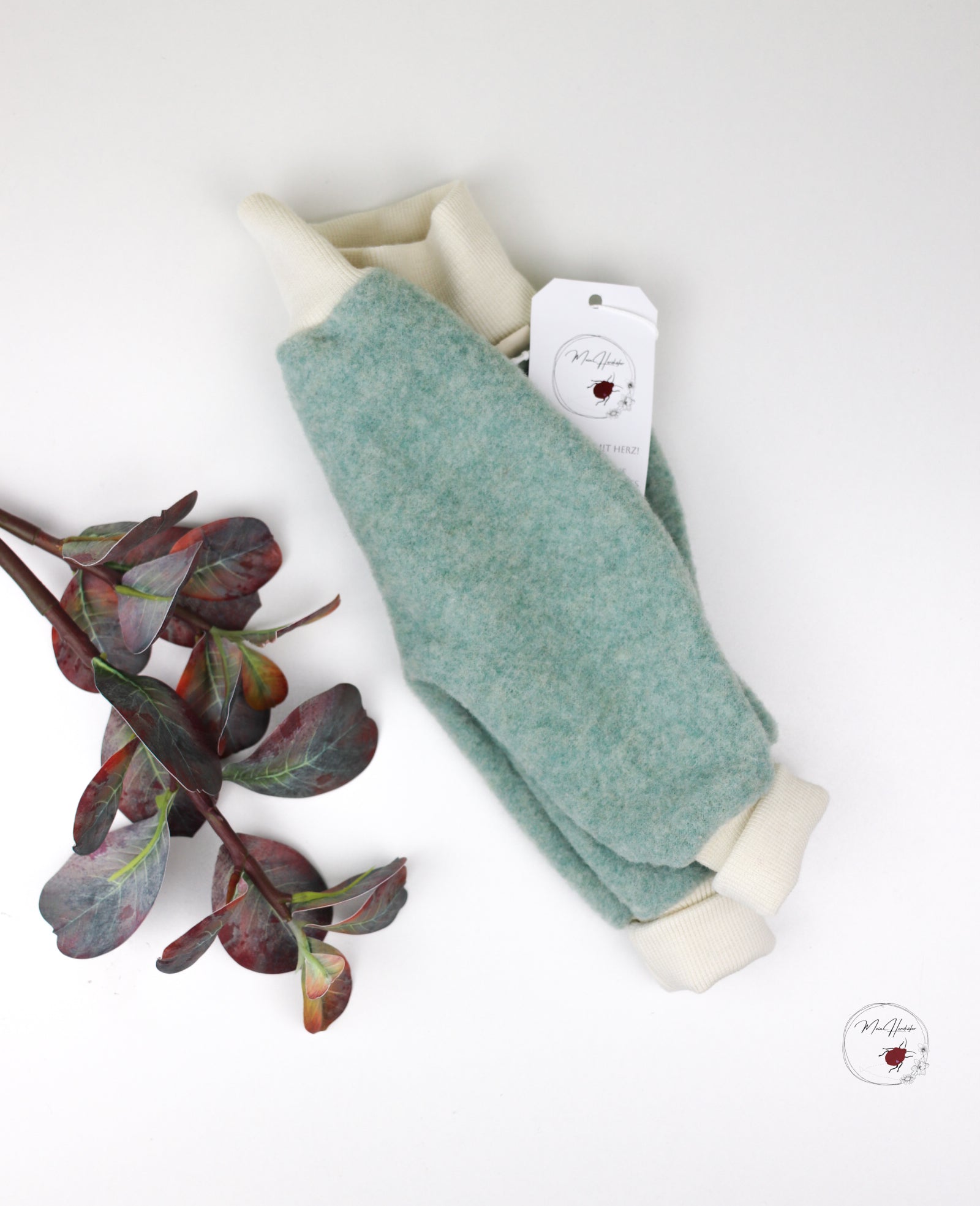 Merinofleece Hose mit Merinowollbündchen