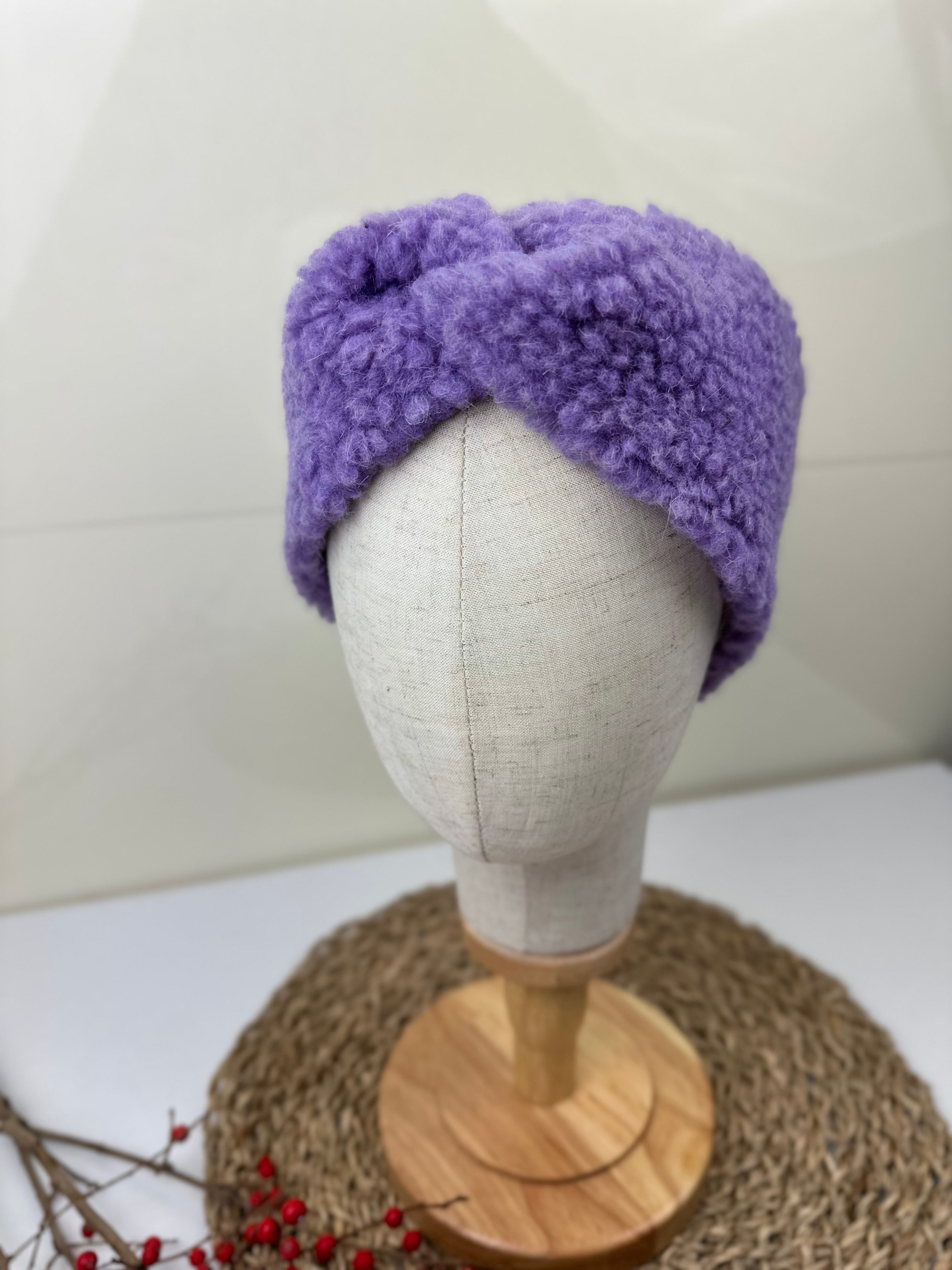 Stirnband Merino Teddy