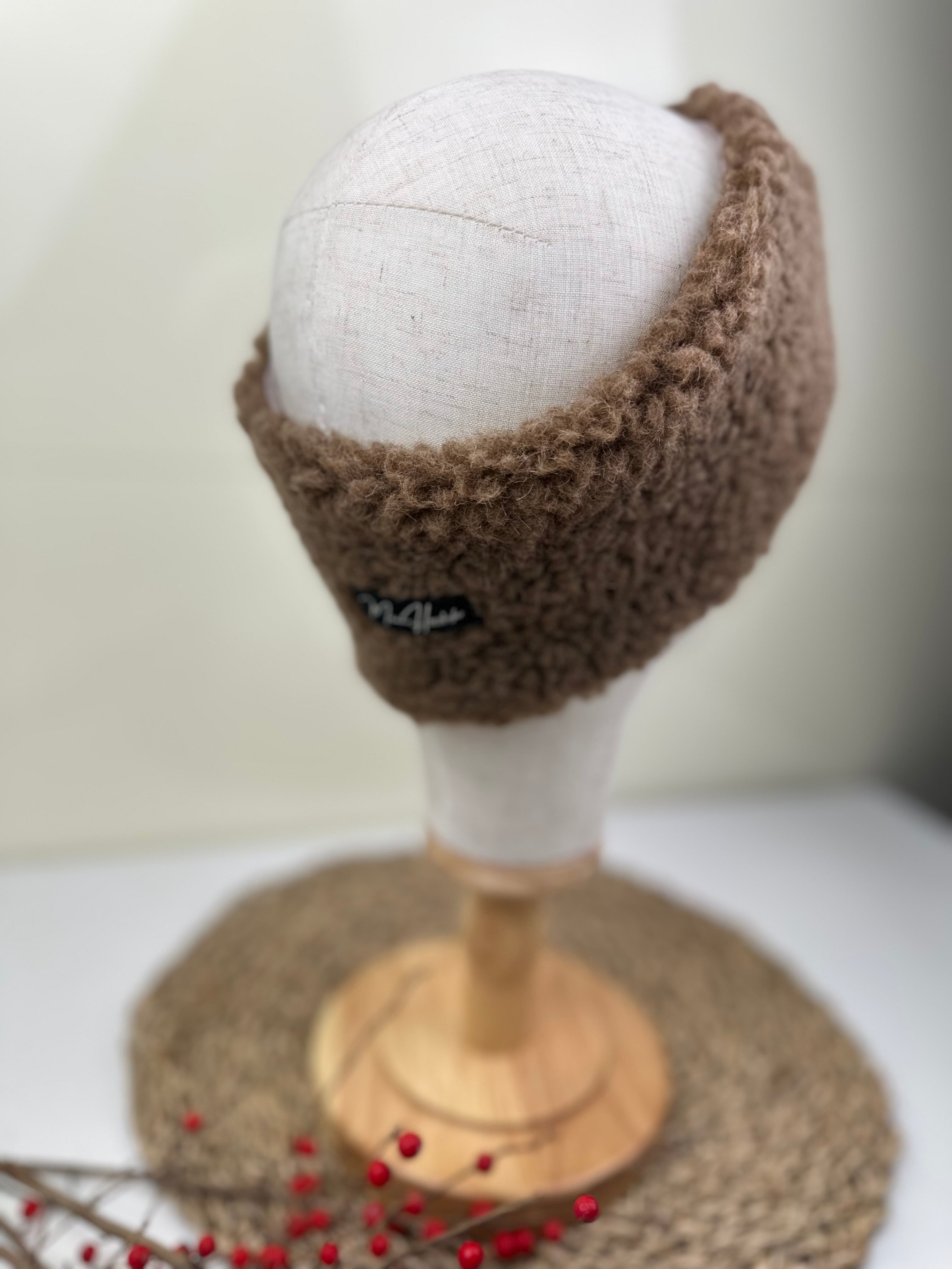 Stirnband Merino Teddy