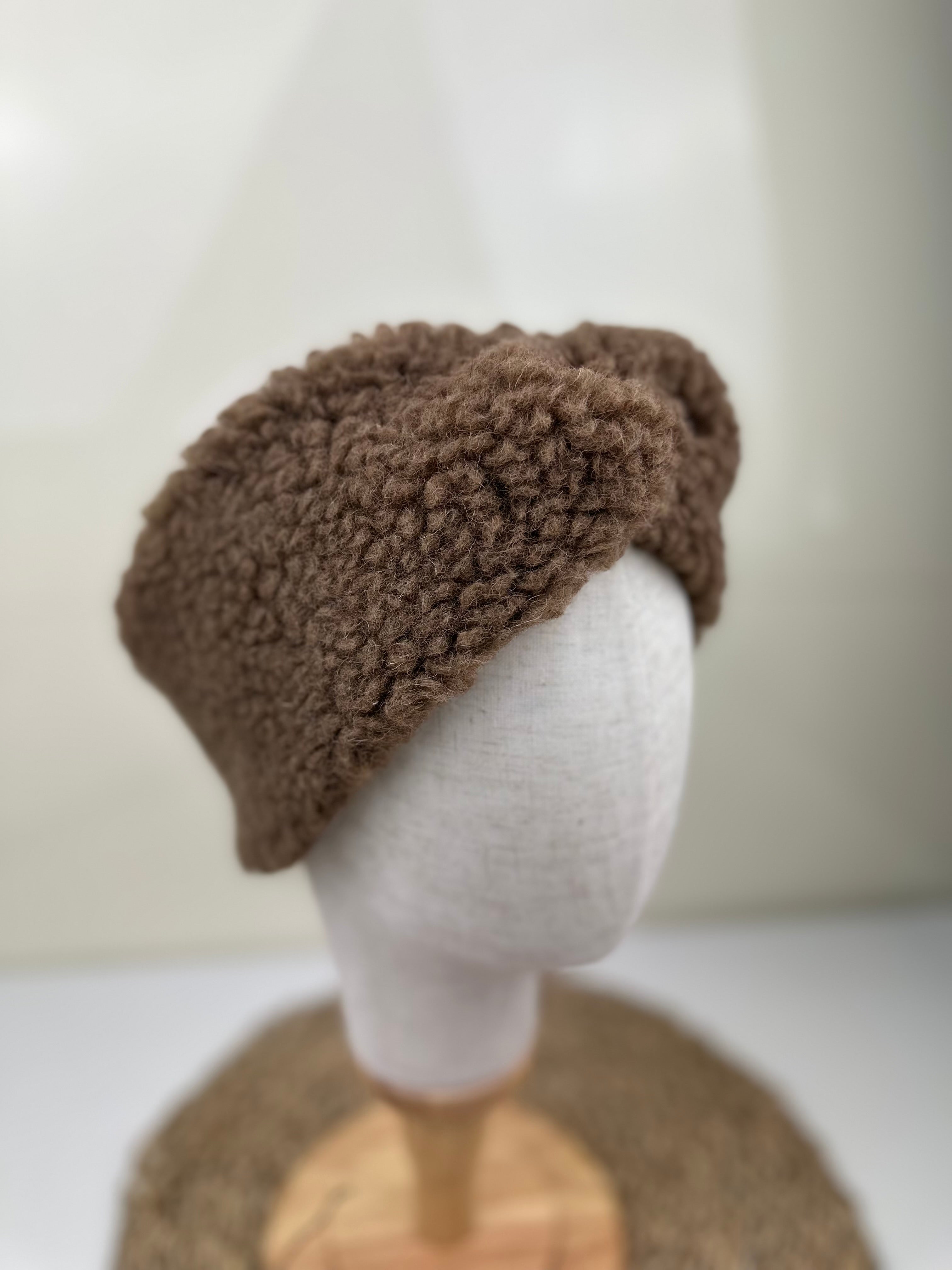 Stirnband Merino Teddy